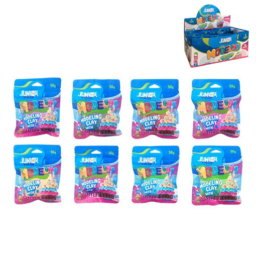 Picture of MODELLING CLAY WITH GLITTER 50G